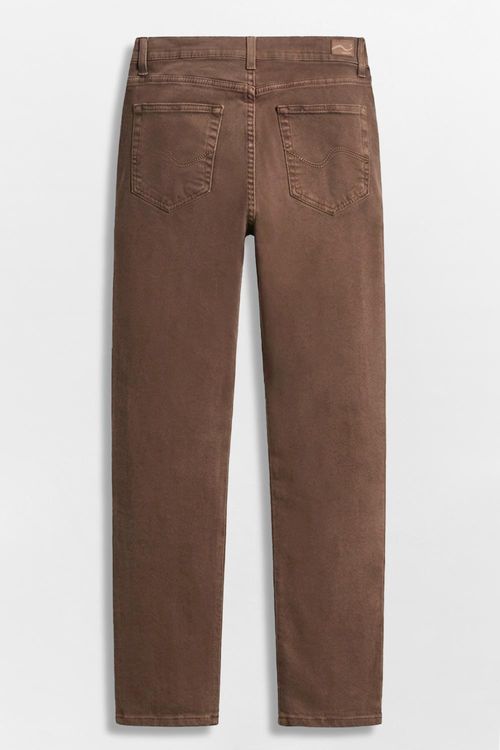 Calça Color Slim Marrom