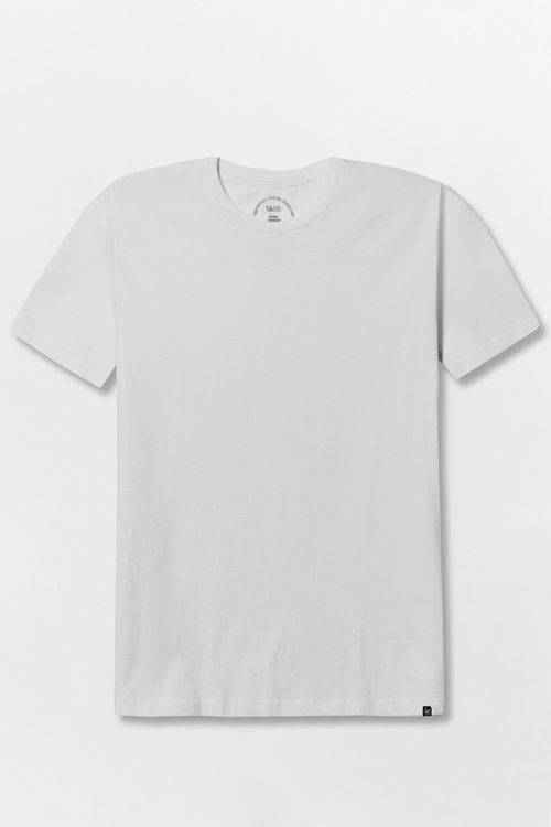 T-Shirt Básica Comfort Branca