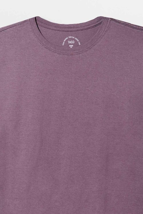 T-Shirt Básica Fit Roxa