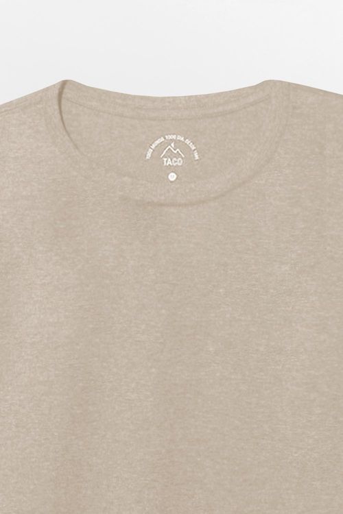 T-Shirt Básica Manga Longa Cinza