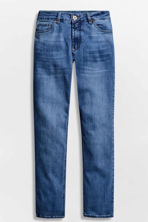 Calça Jeans Straight Destroyer