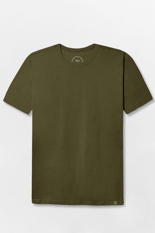 T-Shirt Básica Comfort Verde Musgo