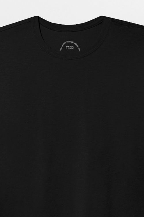 T-Shirt Básica Comfort Preta