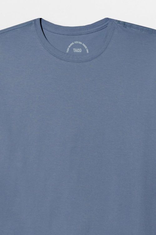 T-Shirt Básica Comfort Azul Jeans