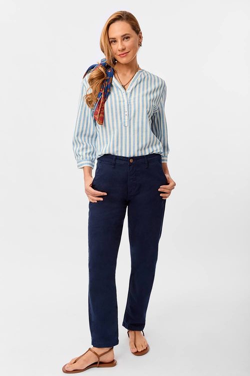 Calça Chino Azul Marinho