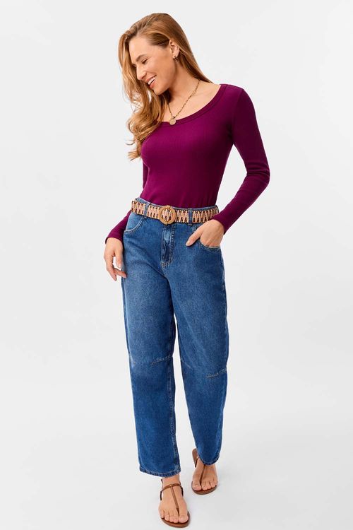 Calça Jeans Baggy Stone