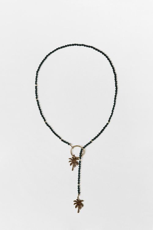 Colar Gravata Coqueiro Verde