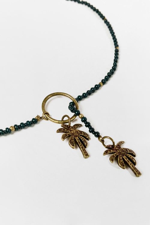 Colar Gravata Coqueiro Verde