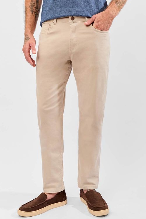 Calça Color Slim Chino