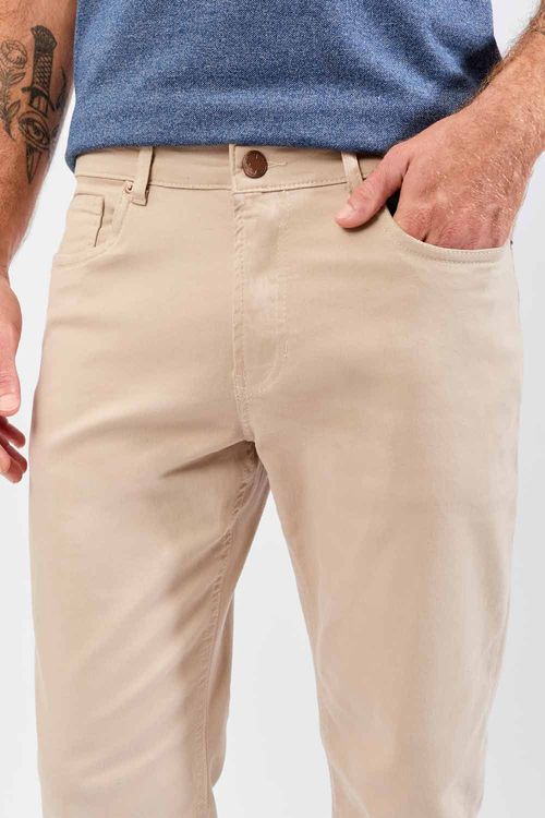 Calça Color Slim Chino