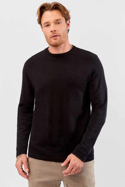 Suéter Liso Classic Soft Preto