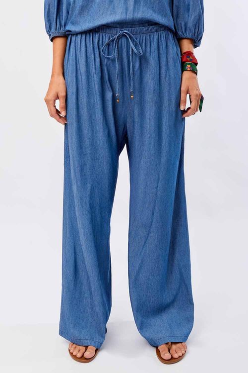 Calça Wide Leg Destroyer