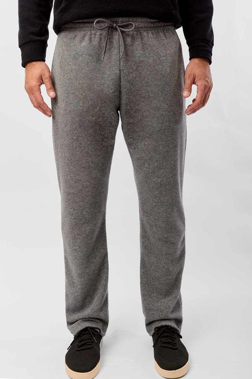 Calça Moletom Bouclé Grafite