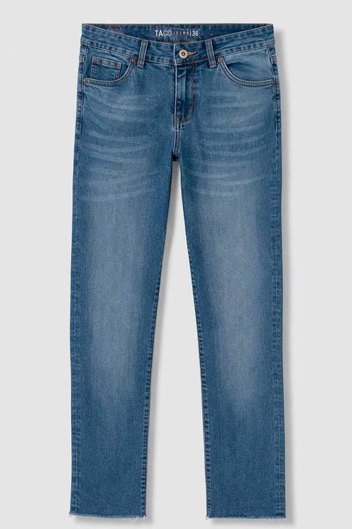 Calça Jeans Bootcut Cropped Super Stone