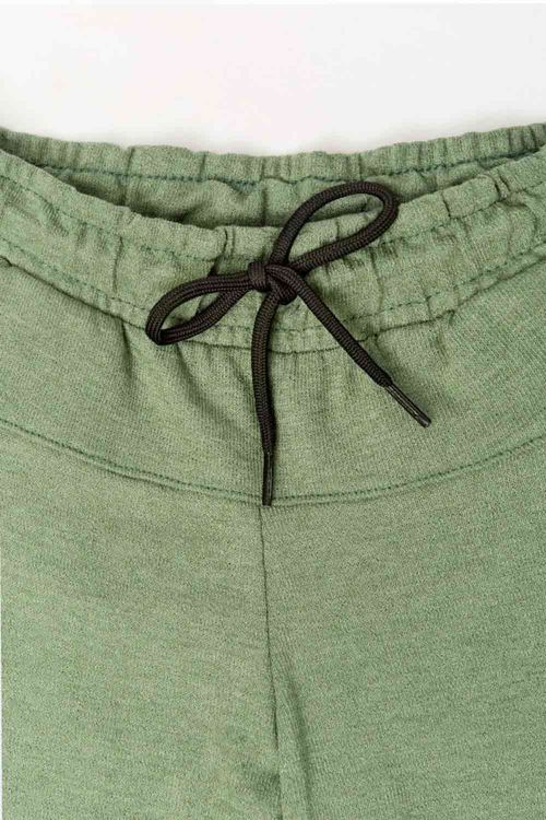 Calça Infantil De Moletom Verde
