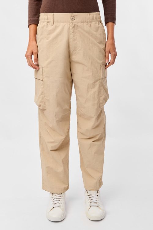 Calça Color Parachute Khaki