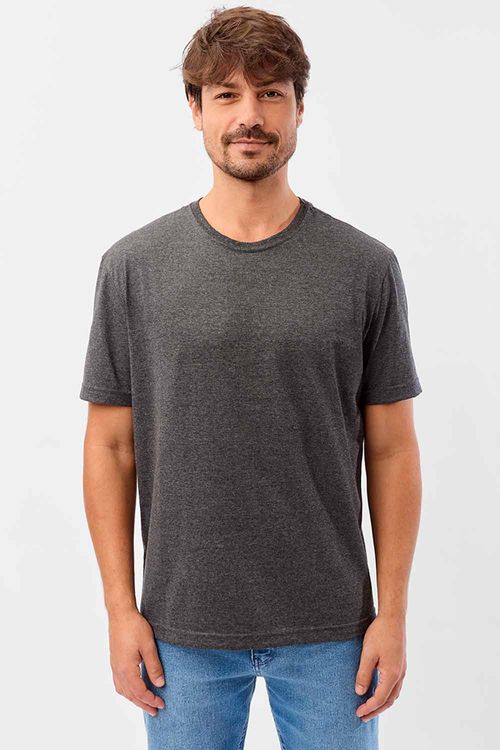 T-Shirt Básica Comfort Grafite
