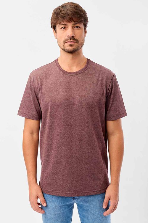 T-Shirt Básica Comfort Vinho