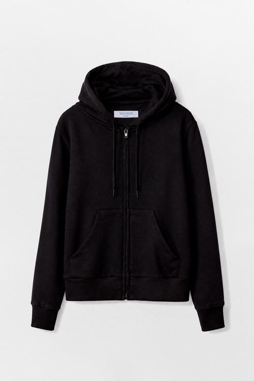 Casaco Infantil Moletom Tricot Preto