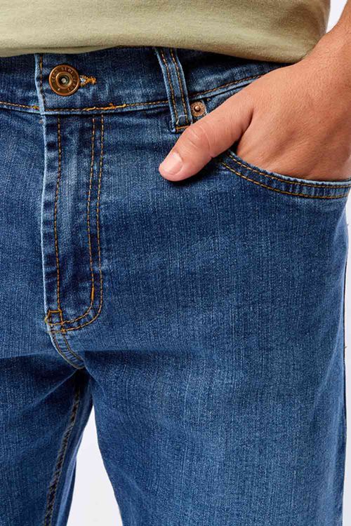 Calça Jeans Slim Premium Flex Super Stone