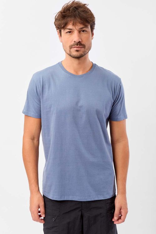 T-Shirt Básica Comfort Azul Jeans