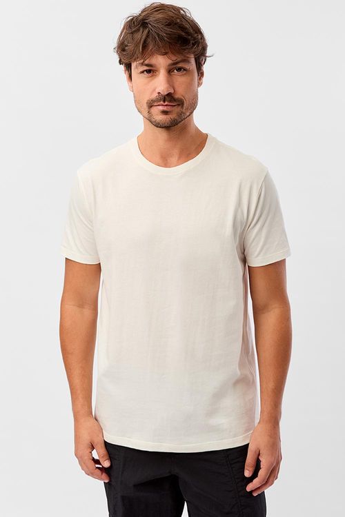 T-Shirt Básica Comfort Off White