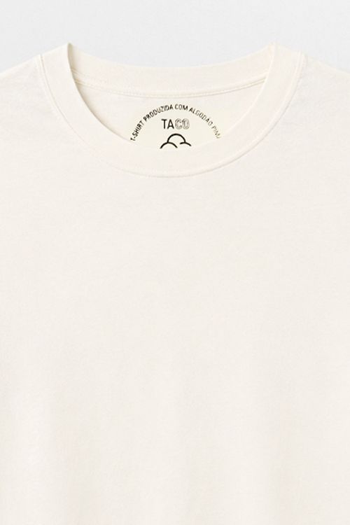 Blusa Boxer Premium Pima Off White