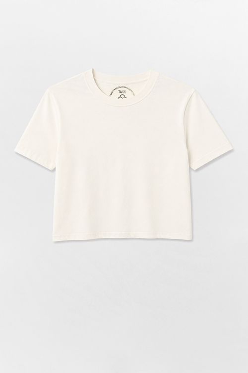 Blusa Boxer Premium Pima Off White
