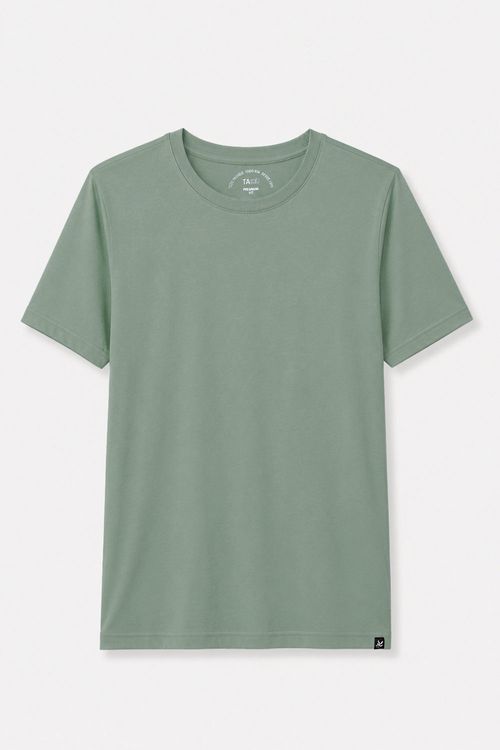 T-Shirt Básica Premium Fit Sem Costura Lateral Vd Cl