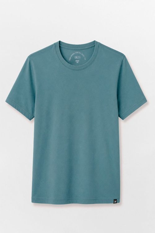 T-Shirt Básica Comfort Mescla Verde