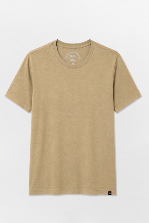 T-Shirt Básica Comfort Mescla Khaki