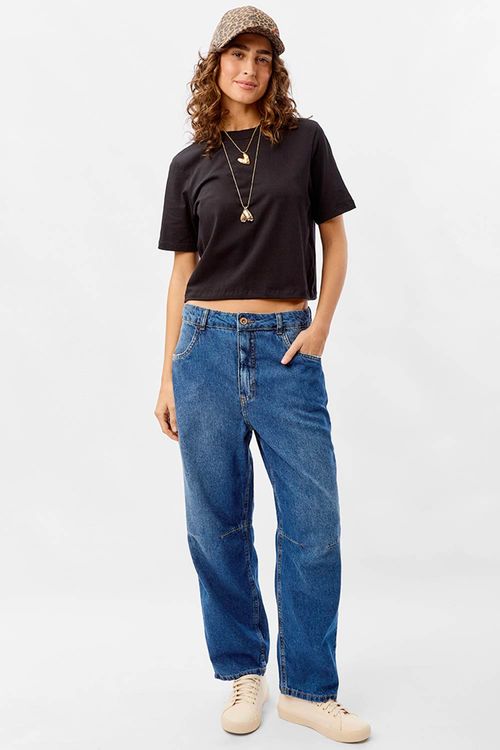 Blusa Boxer Premium Pima Preta