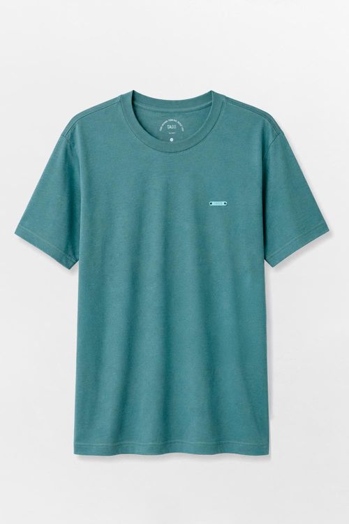 T-Shirt Básica Suedine Supima Verde