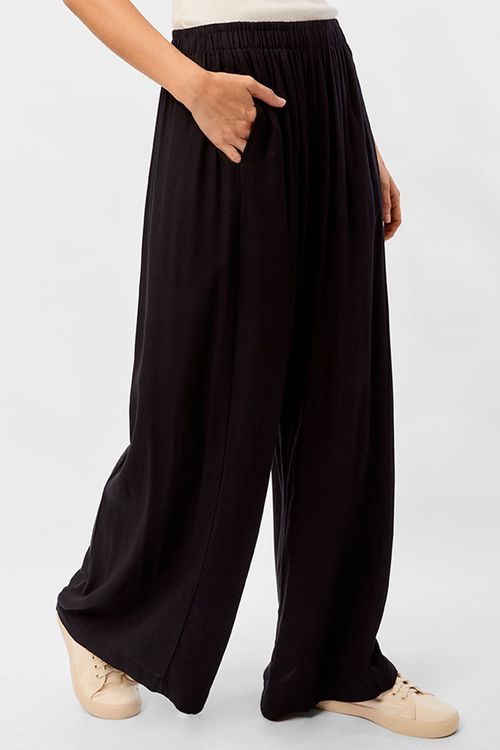 Calça Color Pantalona Preta
