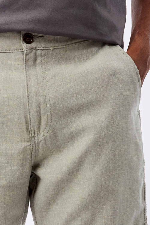 Bermuda Chino Especial Modal Verde Militar