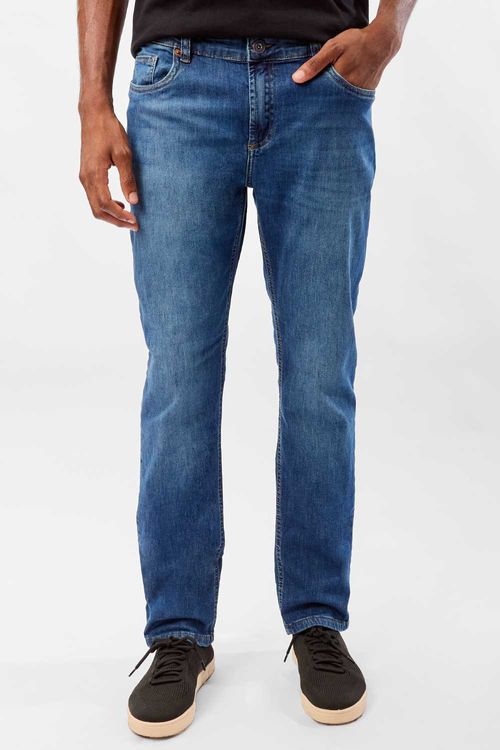 Calça Jeans Slim Super Stone