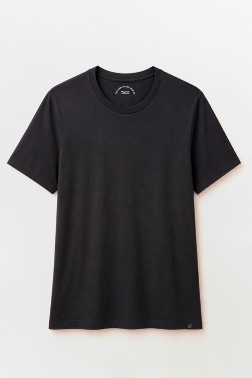 T-Shirt Básica Comfort Preta