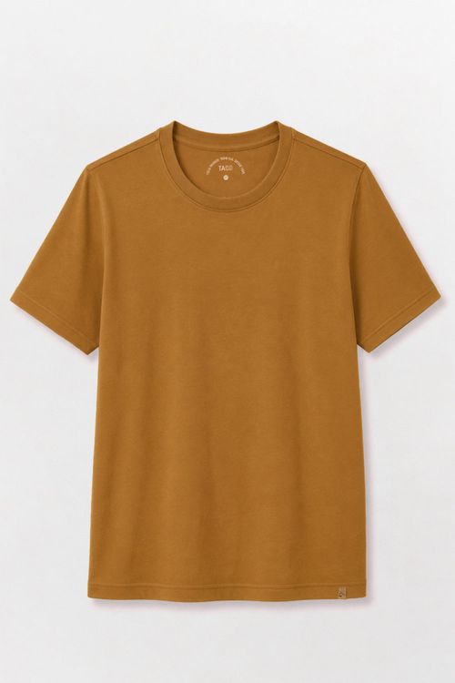 T-Shirt Básica Comfort Camel