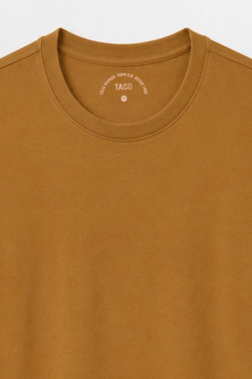 T-Shirt Básica Comfort Camel