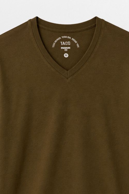 T-Shirt Básica Premium Fit Sem Costura Lateral Vd Msg