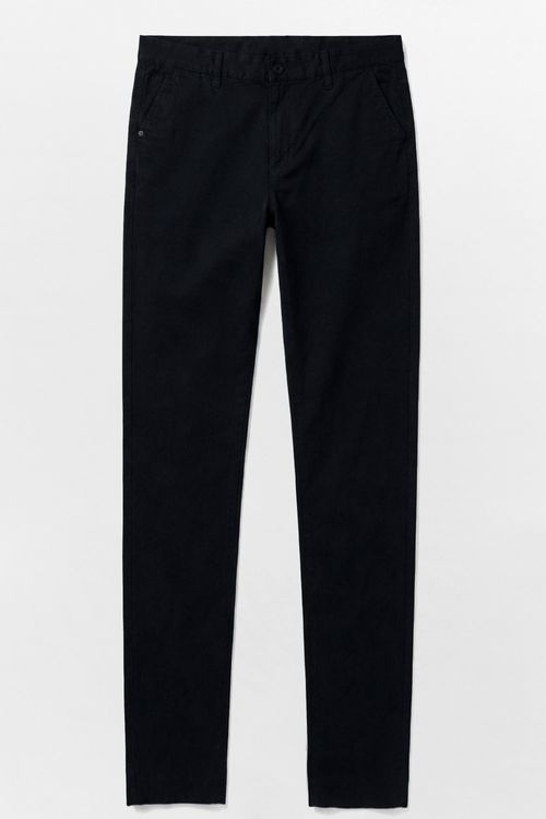 Calça Chino Flex Preta