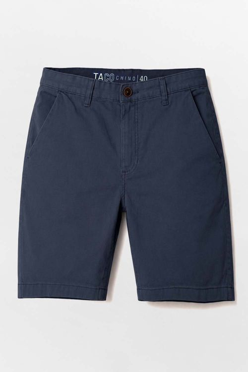 Bermuda Chino New Flex Azul Marinho