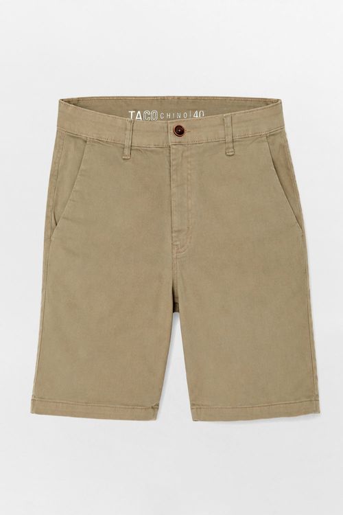 Bermuda Chino New Flex Verde Musgo