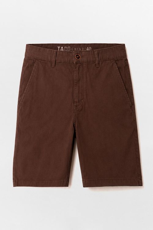 Bermuda Chino New Flex Marrom