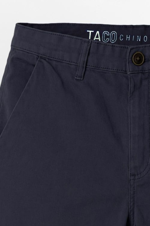 Bermuda Chino New Flex Azul Marinho
