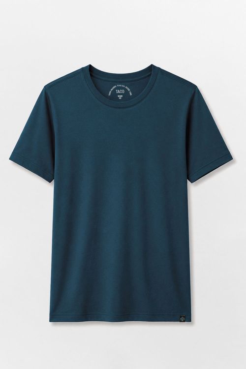 T-Shirt Básica Fit Chumbo