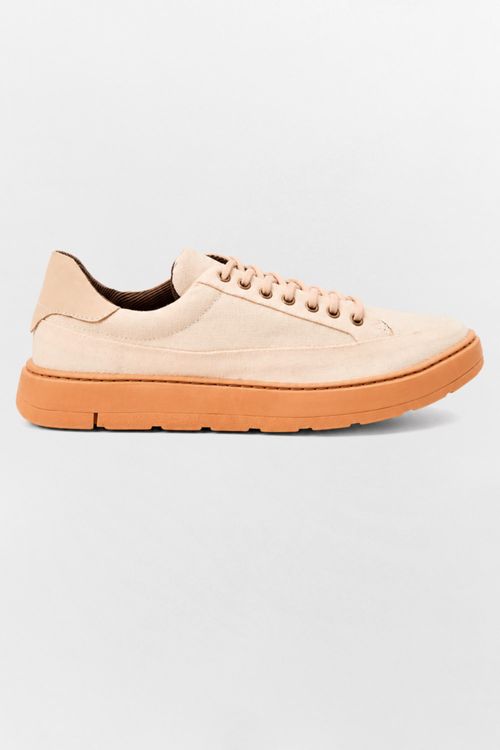 Tênis Lona Canvas Off White
