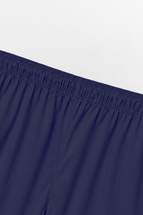 Short Liso Cupro Azul Marinho