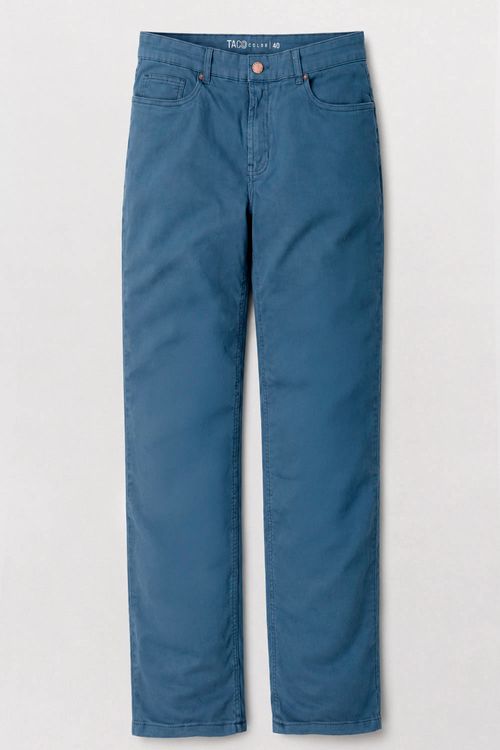 Calça Color Slim Azul