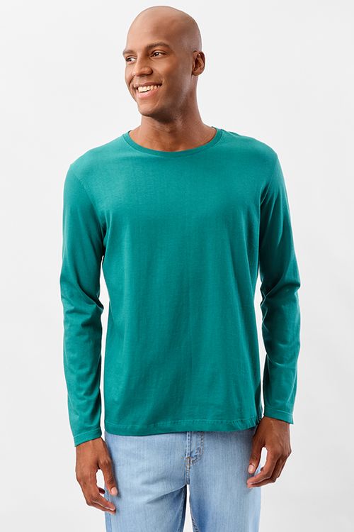 T-Shirt Manga Longa Premium Fit Sem Costura Vd Es